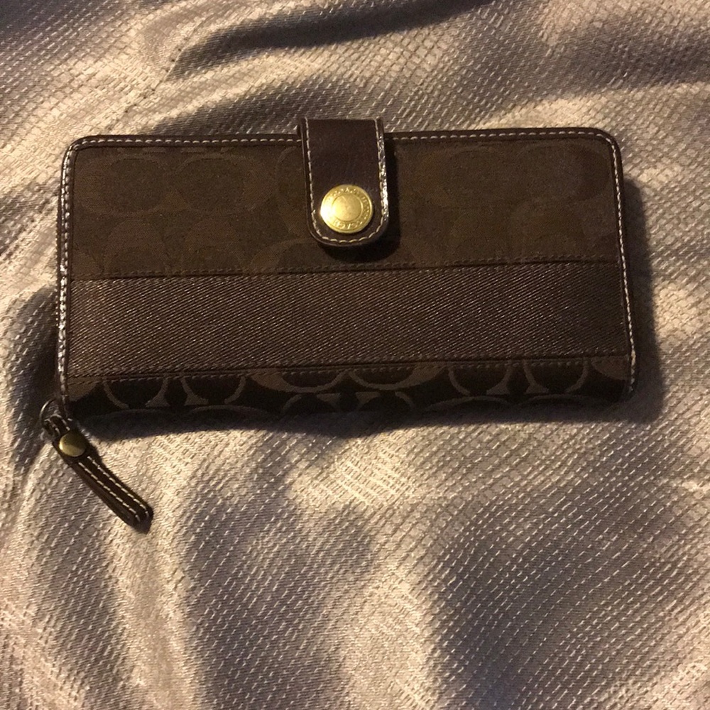 Brown Coach Wallet